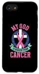 iPhone SE (2020) / 7 / 8 My god is bigger than cancer - Breast Cancer Case