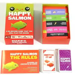 Happy Salmon: Exploding Kittens Edition | Card Game | 3-8 Players | Age 6+ | New