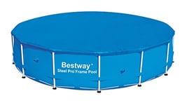 Bestway - Bâche 4 saisons pour piscine hors sol ronde Hydrium / Power Frame diamètre 457 / 460 cm