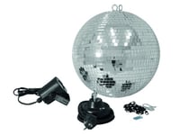 Komplett LED 30 cm Discoboll set