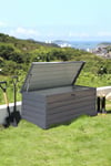 600L Metal Outdoor Garden Storage Box Lockable