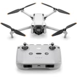 Drone caméra DJI Mini 3 pliable avec vidéo 4K HDR et temps de vol de 38 minutes