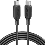Anker USB C Cable 100W 6ft Type C Charging Cable Black for MacBook Pro iPad Pro