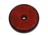Refleks Rund Rød Diameter 68Mm 2Stk