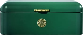 Daewoo Emerald Collection, Bread Bin, Food Storage With Gold Accents, Green, 42