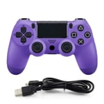 HALASHAO PS4 Controller, wireless game controller for wireless PC/PS4/Steam game controller, playstation 4 games,Purple