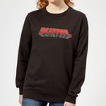 Marvel Deadpool Logo Women's Sweatshirt - Black - M - Black
