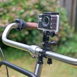Bike Bicycle Handlebar Mount Adapter Holder Clamp for Action Camera GoPro