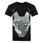 Addict Mens Camo Mask Iron Man T-Shirt
