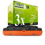 3x Eco Cartridge for Samsung Proxpress M-4075-FX M-3875-FW M-3875-FD M-4075-FW
