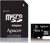 Apacer Karta Pami?Ci Secure Digital Card, 16Gb, Micro Sdhc, Ap16gmcsh4, Class 4, Bez Adaptera, Eol