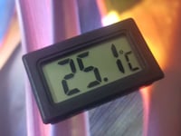 New Fridge Freezer Room LCD Thermometer with Free Batteries <> Buy 2 Get 1 Free