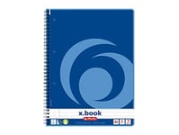 Herlitz 10834125, 80 Ark, Blå, A4, 70 G/M ^, Papper, Spiralbindning