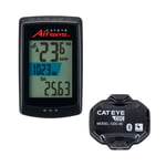 Cateye Bicycle Cycle Bike AIR GPS Cycle Computer With Cadence Sensor