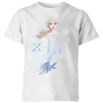 Frozen 2 Nokk Sihouette Kids' T-Shirt - White - 5-6 Years