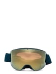 Magnify 5K Ski & Snowboard Goggle + Spare Lens Sport Sports Equipment Wintersports Equipment Goggles Blue Head