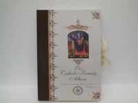 The Catholic Family Album ~ Beautiful Photograph Album ~ Hardcover with Ribbon