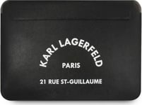 Dėklas Karl Lagerfeld Leather Rsg Logo Sleeve Case For Macbook Air|Pro