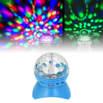 Blue Speaker Disco Ball LED RGB Colorful Mini Music Mobile Stage