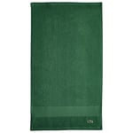 Lacoste Heritage Supima Cotton Hand Towel, Croc Green, 16" x 30"