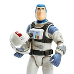 Buzz Lightyear Disney Pixar Lightyear XL01 Buzz Lightyear 5 Inch Authentic Action Figure, 12 Posable Joints, Helmet & Fuel Cell, Collectible Movie Toy 4 Years & Up, HHJ81