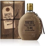 Diesel Fuel for Life Pour Homme 75ml EDT Spray With Pouch New & Sealed