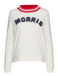 Corrine Sweatshirt *Villkorat Erbjudande Sweat-shirt Tröja Vit Morris Lady