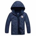 Kids Windbreaker Raincoat Jacket Boys Girls Waterproof Parka Tops Hooded Coat