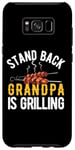 Coque pour Galaxy S8+ Stand Back Grandpa is Grilling Barbecue rétro