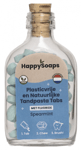 HappySoaps Tandkrämstabletter Spearmint med fluor 62 tabs