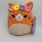 5" Squishmallows Plush Toy Gigi The Flower Cat Easter 2024 NEW with Tags