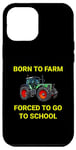 Coque pour iPhone 12 Pro Max Agriculteur Tracteur Paysan Agriculture Enfants Cadeaux