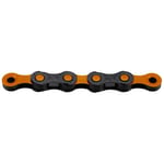 KMC DLC 12 Speed Chain - Black / Orange 126L Black/Orange