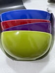 Colourworks Set of Four 15cm Melamine Bowls Ideal For Parties, Picnics Everyday 