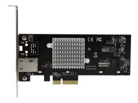 StarTech.com Carte réseau PCI Express à 1 port 10 Gigabit Ethernet avec chipset Intel X550 - Adaptateur NIC PCIe 10GBase-T / NBASE-T - Adaptateur réseau - PCIe 2.0 profil bas - 10Gb Ethernet x 1...