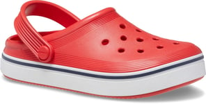 Crocs Junior Childrens Sandals Crocband Clean Slip On red UK Size