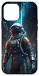 Coque pour iPhone 12 mini Cyberpunk Astronaute Aesthetic Espace Motif Imprimé