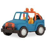 Wonder Wheels by Battat – 4 x 4 – Camion Tout-Terrain Bleu avec Pneu de Secours et Moteur détaillé pour Les Tout-Petits à partir de 1 an – 100% Recyclable