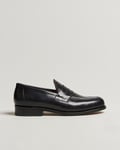 Sanders Aldwych Calf Penny Loafer Black