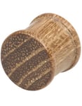 Real Teak Wood Plug - Organisk Piercing Plugg