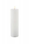 SIRIUS Sille oppladbart lys, Ø7,5cmx25cm, hvit