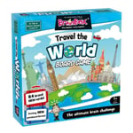 The Green Board Games Co. Brainbox Travel The World Board Game 2-6 Players 7+