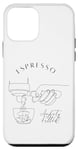 iPhone 12 mini Woman Espresso Cup Anxiety Filled Iced Coffee Lover Machine Case