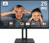 Msi Pro Mp251p 24.5Inch Ips Fhd 100Hz 300 Cd/M2 4Ms D-Sub Hdmi Speakers