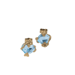 Bottega Boccadamo Earrings Leaf stone Guld