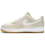 Nike Air Force 1 '07 Prm, Boy's Basketball Shoes, Multicolour (Light Cream/White/Crimson Tint 000), 5 UK (38 EU)