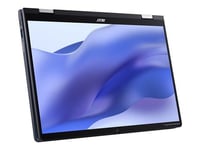 Acer Chromebook Spin 714 CP714-1WN - Conception inclinable - Intel Core i5 - 1235U / jusqu'à 4.4 GHz - Evo - Chrome OS - Carte graphique Intel Iris Xe - 16 Go RAM - 256 Go SSD - 14" IPS écran tactile 1920 x 1200 - Wi-Fi 6E - bleu ardoise - clavier : Fra