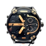Brand New Diesel DZ7350 Mr Daddy 2.0 Men's Black & Gold Quartz Wrist Watch