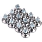 16 st möbelfot, M10 x 24 mm justerbara möbelben, justeringsskruvar för möbelben, stol, bord