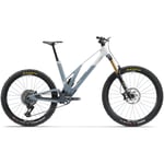 Heldämpad MTB Unno BURN Race Cool Grey/Oslo Grey S3 2025